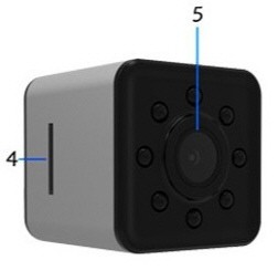 دوربین بندانگشتی SQ11 ،راهنمای استفاده