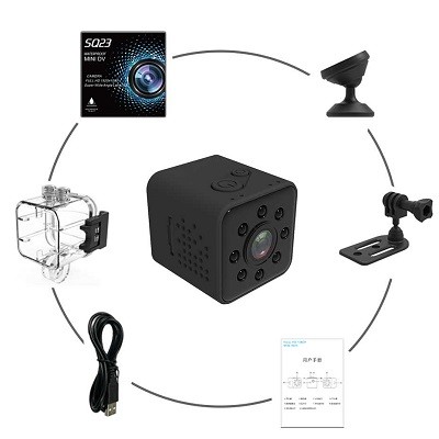 دوربین SQ23 وای فای ،ضد آب دارای لوازم جانبی بسیار گسترده 