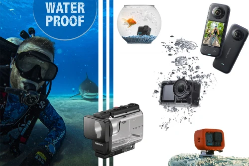 معرفی دوربین های ورزشی مخصوص غواصان