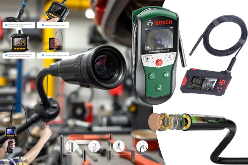 معرفی 5 مدل برتر دوربین شلنگی بازرسی قطعات برای مکانیک ها