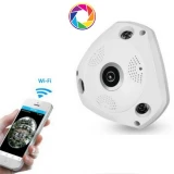 بررسی | خرید | قیمت دوربین مبدل حسگر دود مدل VR CAM Fisheye ۳۶۰ WIFI