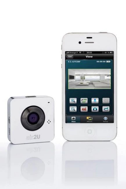 دوربین کوچک Mobile EYE Cam air2U (ارسال تصاویر زنده در موبایل)