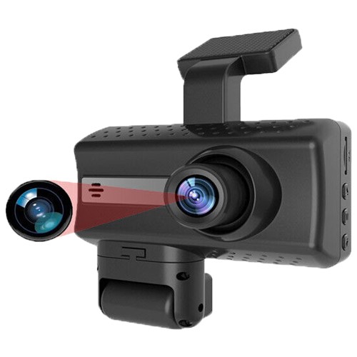 دوربین خودرو SanZez Full Dual Lens HD ثبت وقایع با ۲ لنز جلو و عقب
