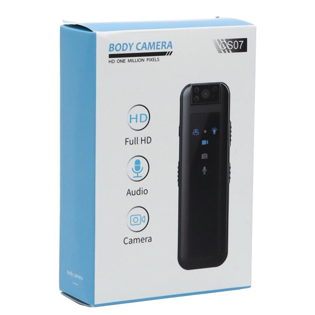 دوربین گیره ای CS07، ضبط ضدا و تصویر