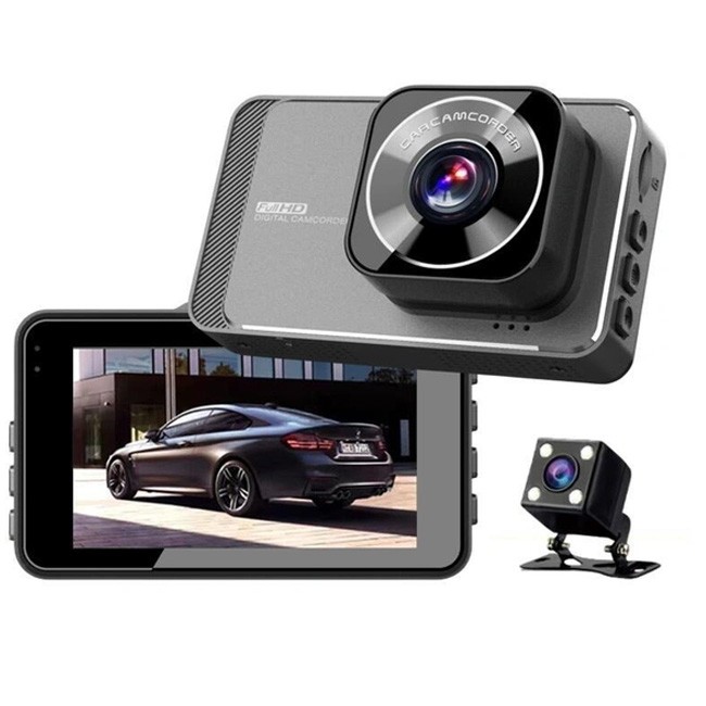 دوربین ثبت وقایع مانیتوردار و دوربین عقب خودرو M78 dashCam، سنسور G، وایفای