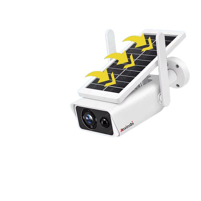 دوربین مداربسته باتری خورشیدی بولت anxinshi مدل ASIH20-PT3403 ضدآب