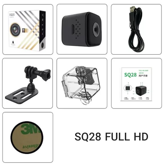 دوربین کوچک مینی SQ28 شارژی باتری خور، ضدآب