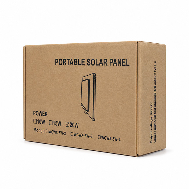 WGWX-5W-4 Foldable 20W Solar Panel