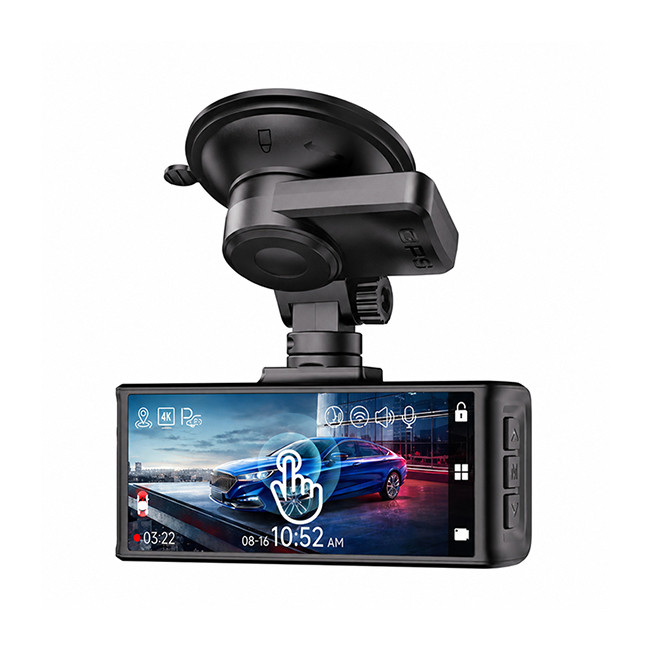 دوربین ثبت وقایع خودرو REDTIGER F7NP نمای نمایشگر