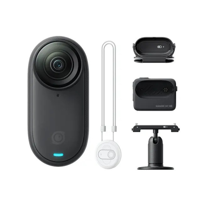 محتویات بسته دوربین اکشن Insta360 GO 3S