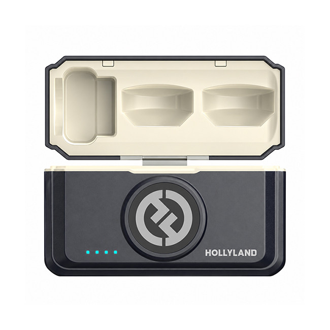 کیس شارژ باز میکروفون هالی لند LARK M2 Combo