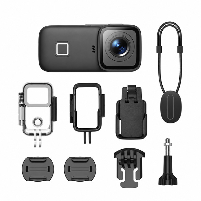 محتویات جعبه دوربین ورزشی SJCAM C200 Pro