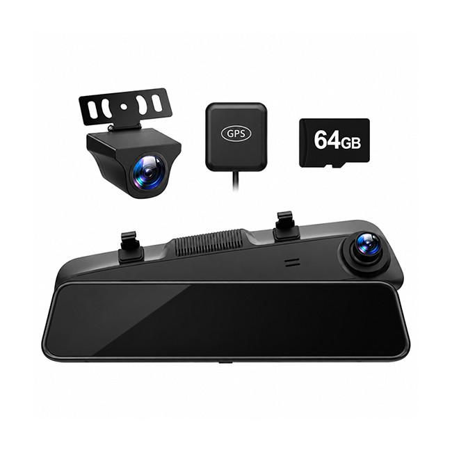 آینه خودرو WOLFBOX G850 Pro با GPS و دوربین عقب