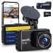 دوربین ثبت وقایع مانیتوردار و دوربین عقب خودرو M78 dashCam، سنسور G، وایفای