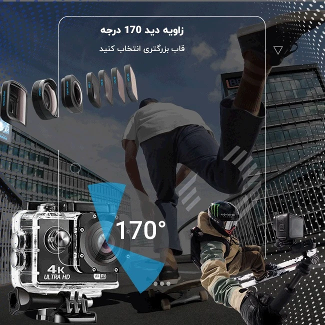 زاویه دید 170 درجه
