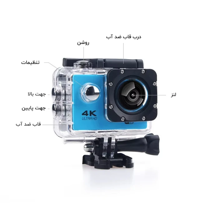 کلید های کنترل دوربین اسپرت V3