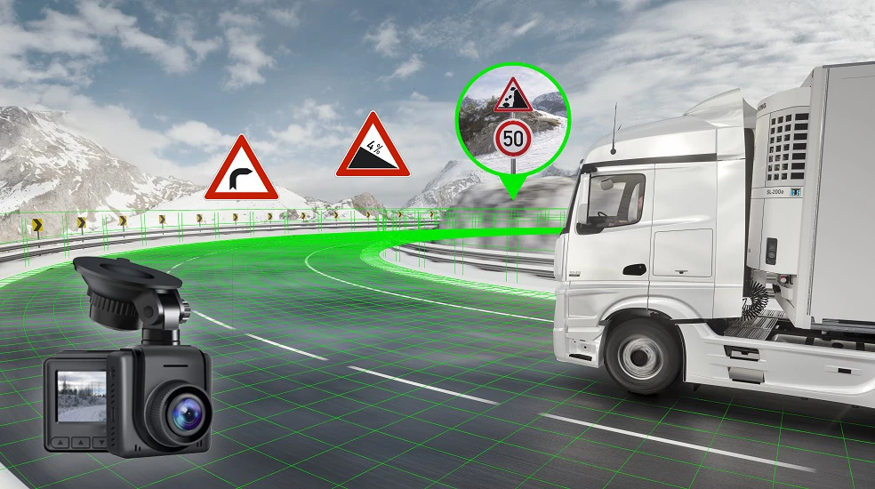 تشخیص علائم رانندگی دوربین خودرو و کامیون