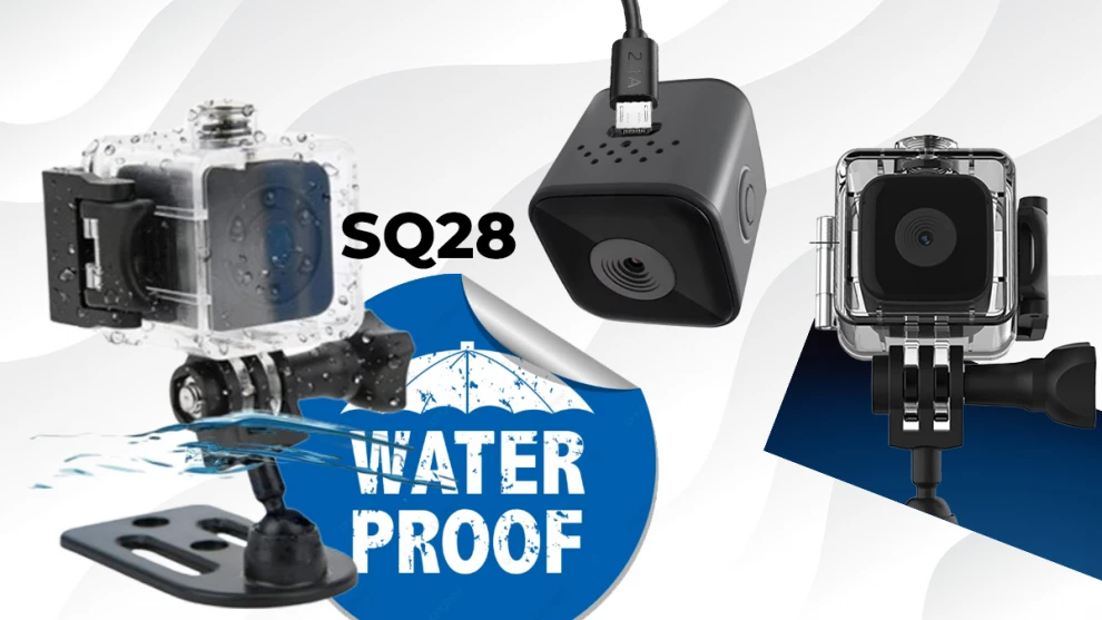 دوربین کوچک مینی SQ28 شارژی باتری خور، ضدآب