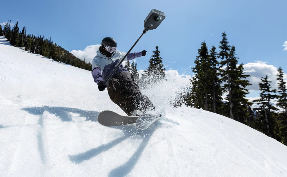 اسکیت سواری با dji osmo 360