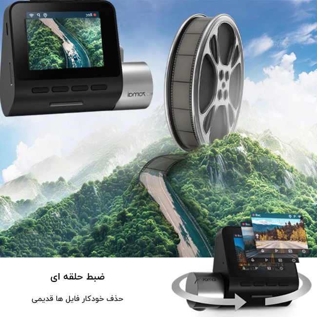 ضبط حلقه ای دوربین خودرو A500s