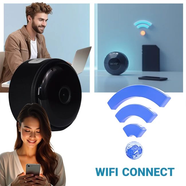 اتصال وای فای دوربین بیسیم EYECAM PRO