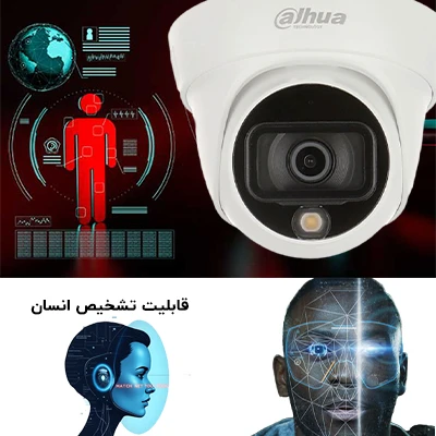 سنسور تشخیص انسان دوربین داهوا مدل HDW1509TLQP-LED