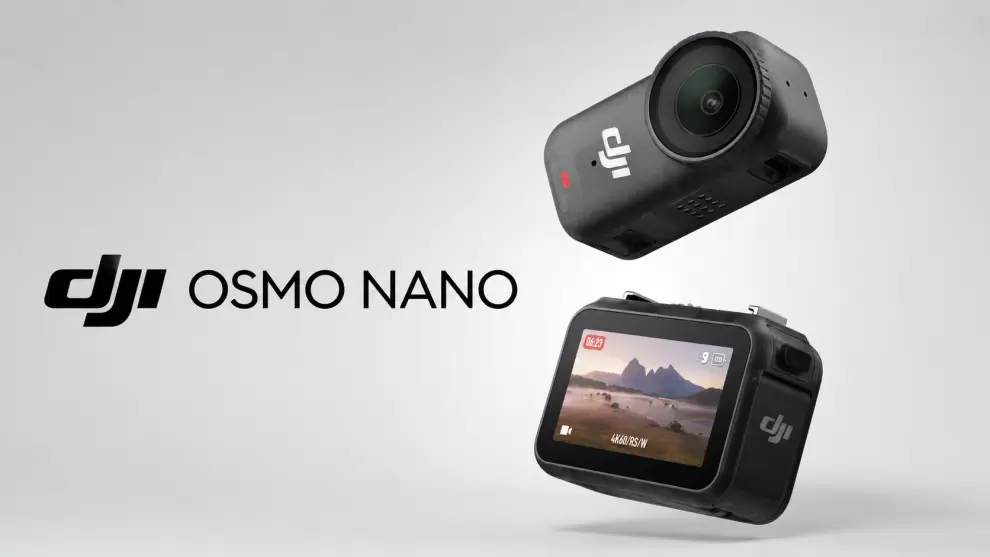 DJI Osmo Nano | دوربین ورزشی 4K با لرزشگیر حرفه ای و طراحی ماژولار