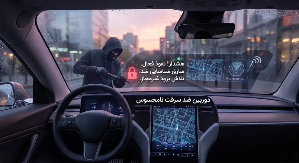 دوربین ضد سرقت خودرو و ماشین