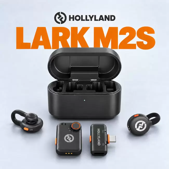 میکروفون Hollyland LARK M2S با کیس شارژ باز