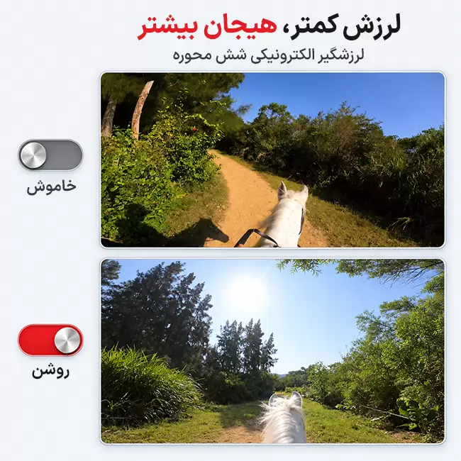 لرزشگیر الکترونیکی دوربین SJCAM C200 Pro