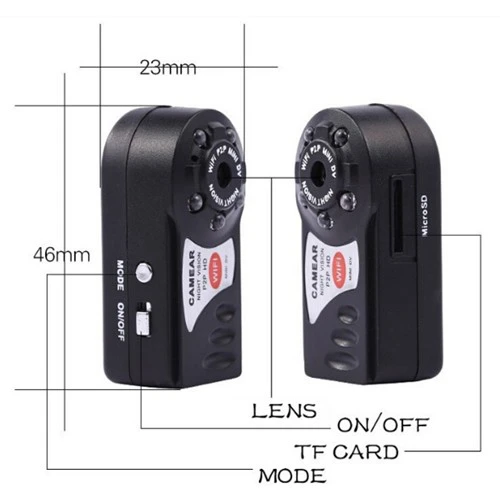 Q7 Wifi Mini Dv Camera