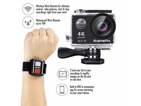 کنترل از راه دور دوربین ورزشی xtremePro