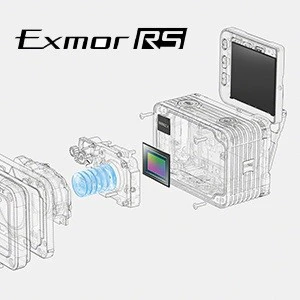سنسور Exmor RS CMOS با نور پس زمینه 